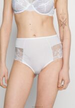 Z62T1002 Women Anna Field 2 Pack Briefs Dark Blue/White - Image 2