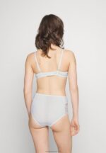 Z62T1002 Women Anna Field 2 Pack Briefs Dark Blue/White - Image 3