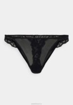 Z62T1007 Women Anna Field 5 Pack Thong Nude/Black - Image 9