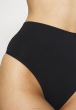 Z62T1012 Women Anna Field 2Pp High Waist Thong Thong Black - Image 4