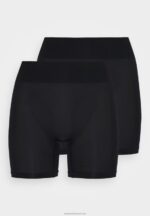Z62T1014 Women Anna Field 2Pp Seamless Shorts Shapewear Black - Image 4