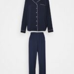 Z62T1074 Women Anna Field Pyjama Set Dark Blue