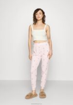 Z62T1076 Women Anna Field 2 Pack Pyjama Bottoms Pink/Grey