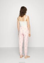 Z62T1076 Women Anna Field 2 Pack Pyjama Bottoms Pink/Grey - Image 3
