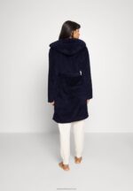 Z62T1077 Women Anna Field Dressing Gown Blue - Image 3