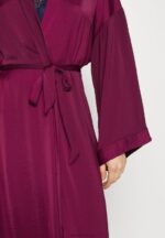 Z62T1086 Women Anna Field Bridal Dressing Gown Dressing Gown Purple - Image 6