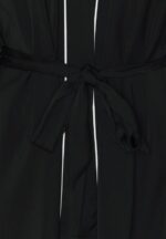Z62T1088 Women Anna Field Amanda Satin Dressing Gown Dressing Gown Black - Image 6