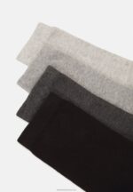 Z62T1126 Women Anna Field 8 Pack Socks Grey, Black - Image 2