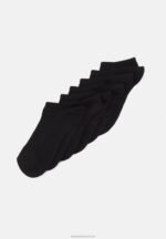 Z62T1128 Women Anna Field Soft Sneaker Socks 6 Pack Socks Black