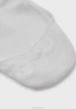 Z62T1155 Women Anna Field 8 Pack Trainer Socks White - Image 2