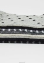 Z62T1156 Women Anna Field Trainer Socks Grey - Image 2
