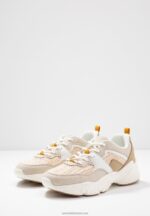 Z62T1164 Women Anna Field Trainers Beige - Image 5
