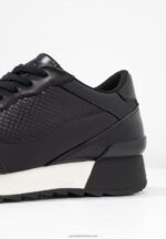Z62T1170 Women Anna Field Trainers Black - Image 3