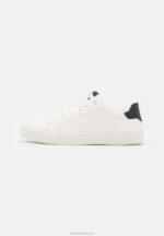 Z62T1172 Women Anna Field Trainers White/Black - Image 2