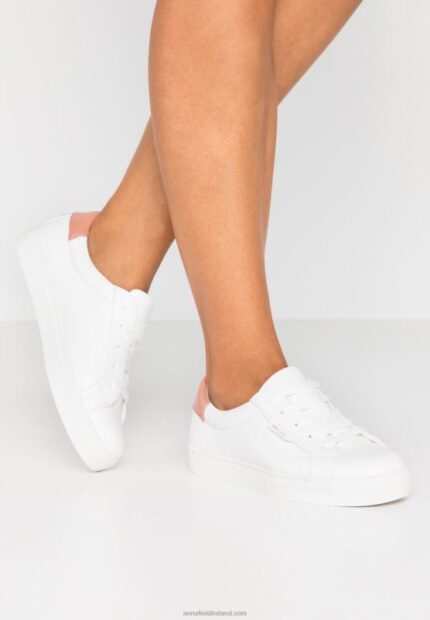 Z62T1190 Women Anna Field Trainers Rose/White