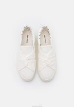 Z62T1194 Women Anna Field Slip-Ons White - Image 6