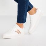 Z62T1195 Women Anna Field Trainers White