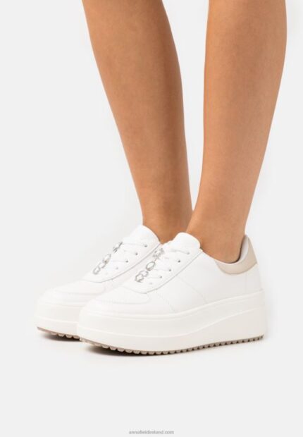 Z62T1206 Women Anna Field Trainers White
