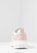 Z62T1219 Women Anna Field Leather Trainers White - Image 6