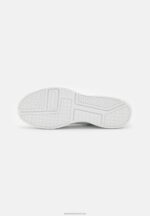 Z62T1224 Women Anna Field Leather Trainers White - Image 5