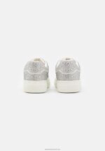 Z62T1225 Women Anna Field Trainers Silver - Image 4