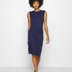 Z62T122 Women Anna Field Shift Dress Evening Blue