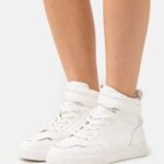Z62T1234 Women Anna Field High-Top Trainers White/Gold