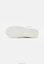 Z62T1234 Women Anna Field High-Top Trainers White/Gold - Image 5