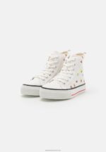 Z62T1240 Women Anna Field High-Top Trainers White - Image 3