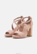 Z62T1256 Women Anna Field Sandals Rose/Gold - Image 3