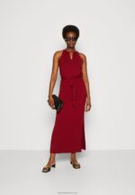 Z62T125 Women Anna Field Maxi Dress Dark Red - Image 2