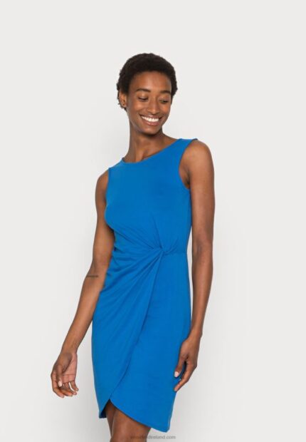 Z62T126 Women Anna Field Jersey Dress Blue