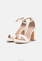 Z62T1288 Women Anna Field High Heeled Sandals White - Image 2