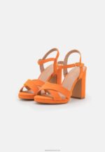 Z62T1303 Women Anna Field Sandals Orange - Image 3