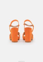 Z62T1303 Women Anna Field Sandals Orange - Image 4
