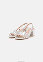 Z62T1304 Women Anna Field Sandals Silver - Image 3