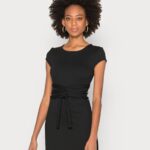 Z62T131 Women Anna Field Jersey Dress Black