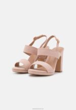 Z62T1324 Women Anna Field High Heeled Sandals Light Pink - Image 3