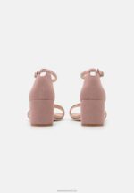 Z62T1326 Women Anna Field Leather Sandals Rose - Image 4