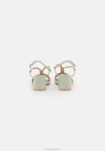 Z62T1334 Women Anna Field Sandals Mint - Image 4