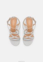Z62T1343 Women Anna Field Sandals Silver - Image 6