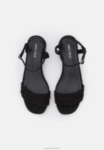 Z62T1363 Women Anna Field Sandals Black - Image 6