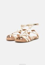 Z62T1373 Women Anna Field Sandals Gold - Image 3