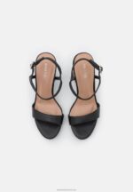 Z62T1375 Women Anna Field High Heeled Sandals Black - Image 6