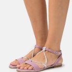 Z62T1384 Women Anna Field Sandals Lilac