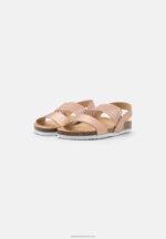 Z62T1411 Women Anna Field Sandals Rose Gold - Image 3