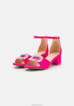 Z62T1419 Women Anna Field Sandals Pink - Image 3