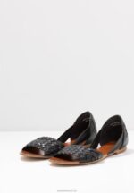 Z62T1420 Women Anna Field Leather Sandals Black - Image 5