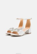 Z62T1434 Women Anna Field Sandals White - Image 3