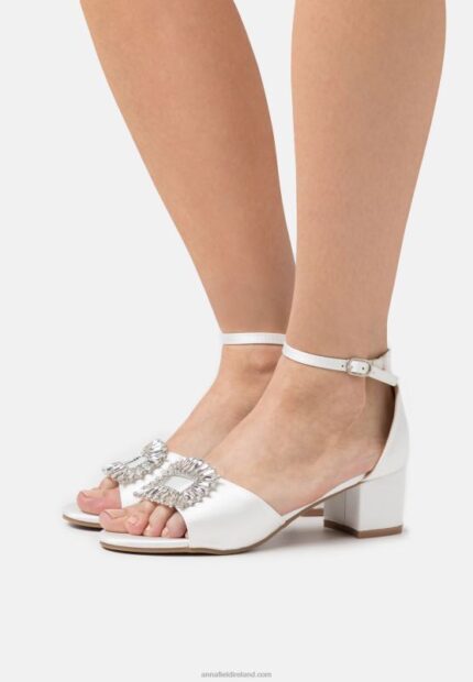 Z62T1434 Women Anna Field Sandals White